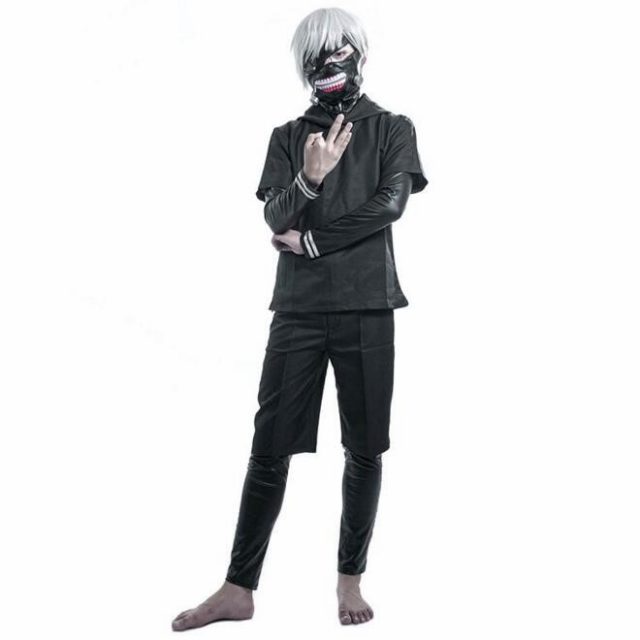 Tokyo Ghoul Kaneki Ken Men’s Cosplay Costume